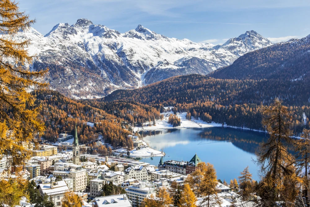 luxury destinations to visit in 2025 - St. Moritz Switzerland