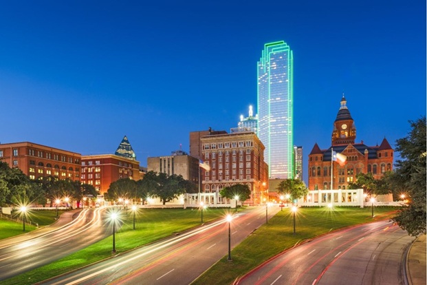 Dallas - Dealey Plaza Skyline
